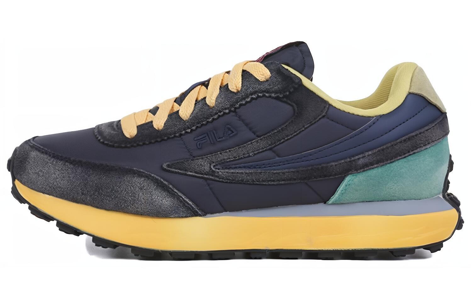 

Кроссовки FILA Pontino Washing Low Top Running Shoes Black/Blue/Yellow