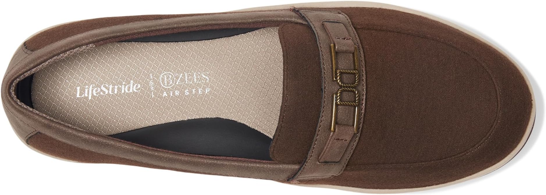 Лоферы LifeStride Women's Daydream Loafer/Moc Shoes, Chocolate Torte — фото 2