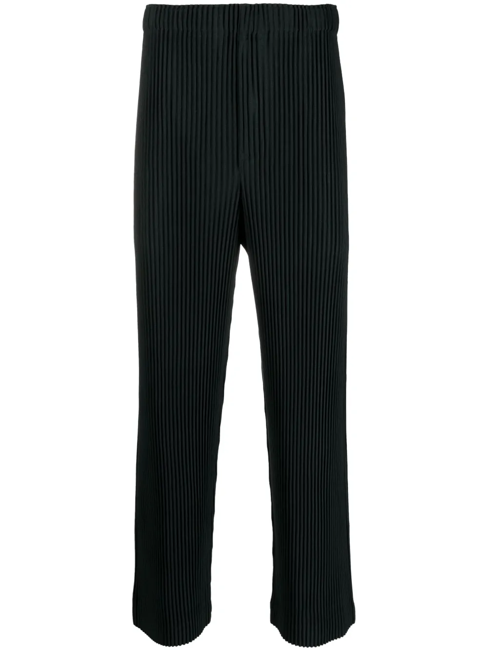 

Прямые брюки со складками Homme Plissé Issey Miyake, зеленый