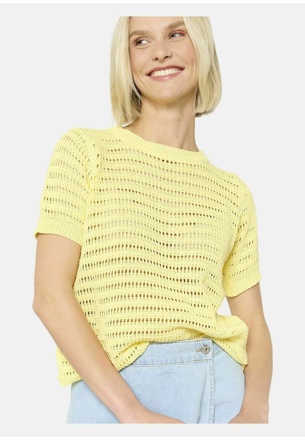 

Футболка с принтом SHORT SLEEVE LolaLiza, желтый