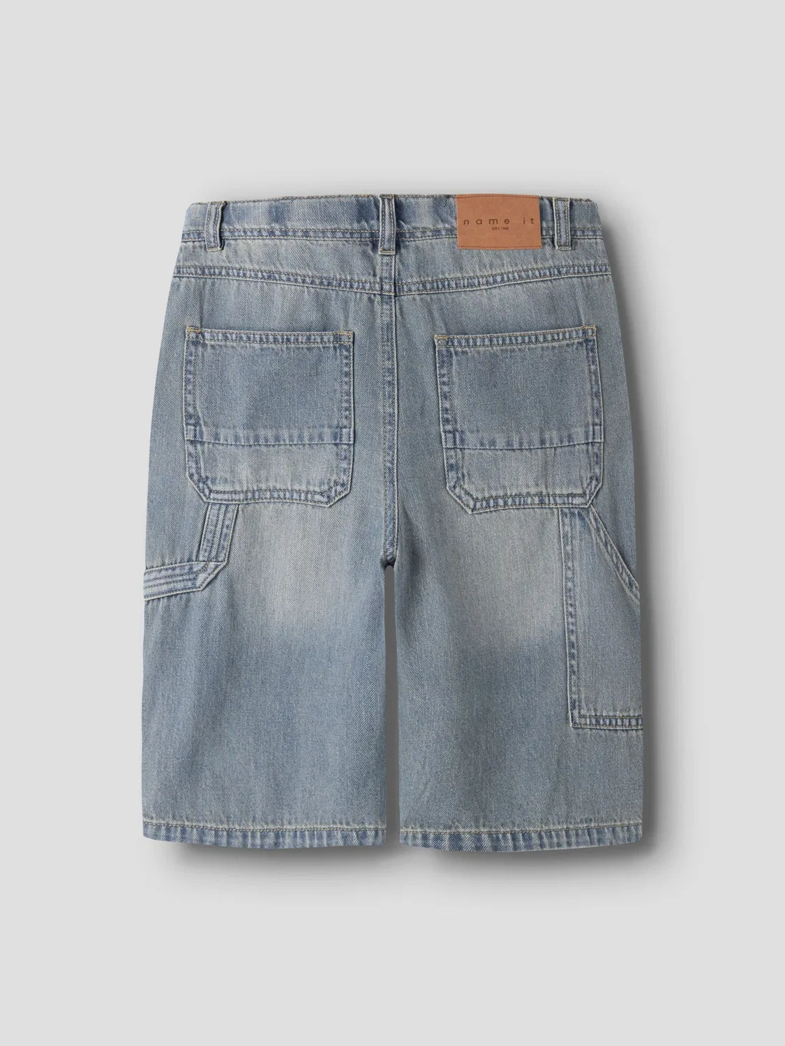 Бермуды джинсовые Name it, vintage medium blue denim — фото 2