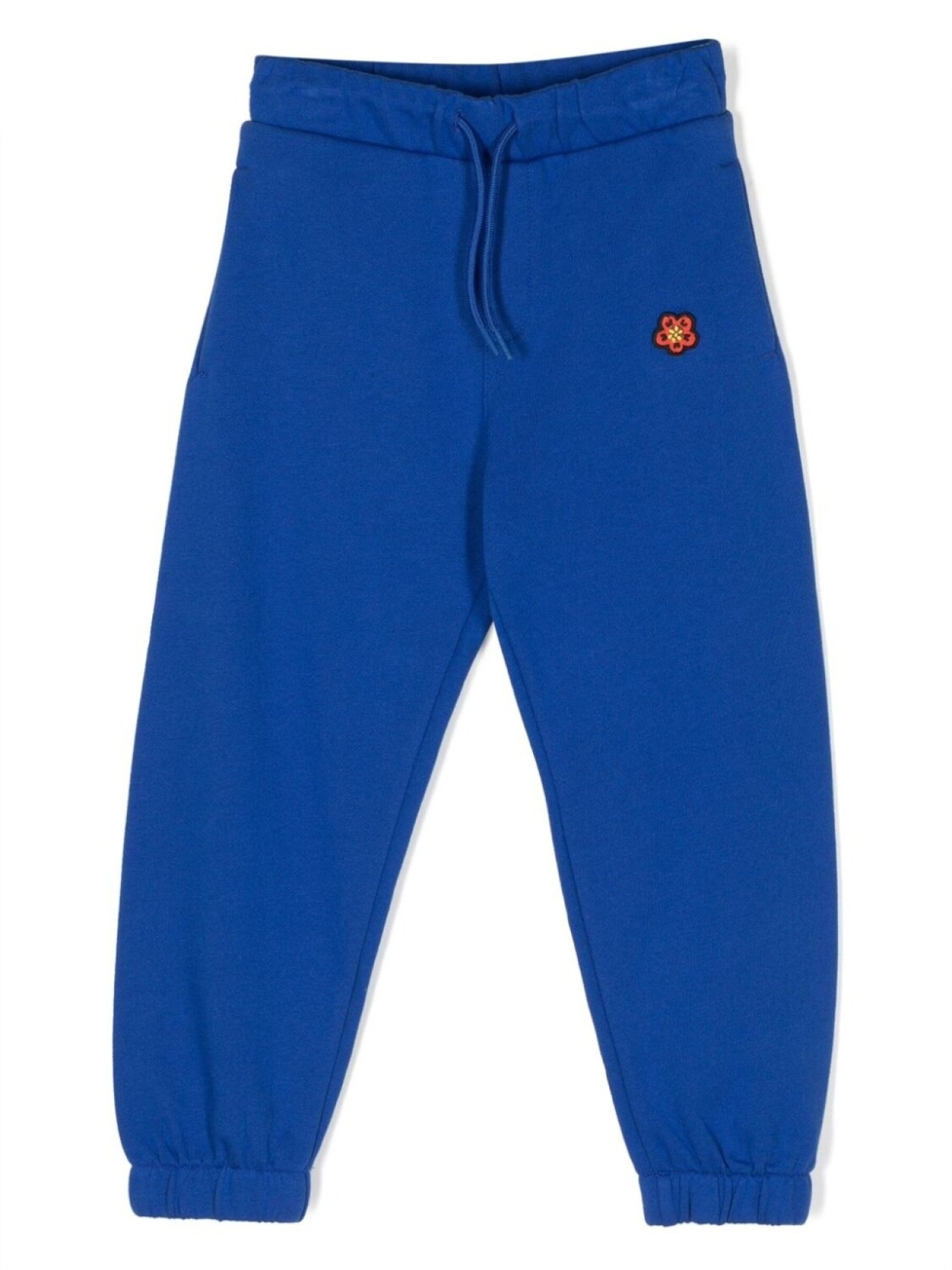 

Kenzo Kids спортивные брюки с вышитым логотипом, синий