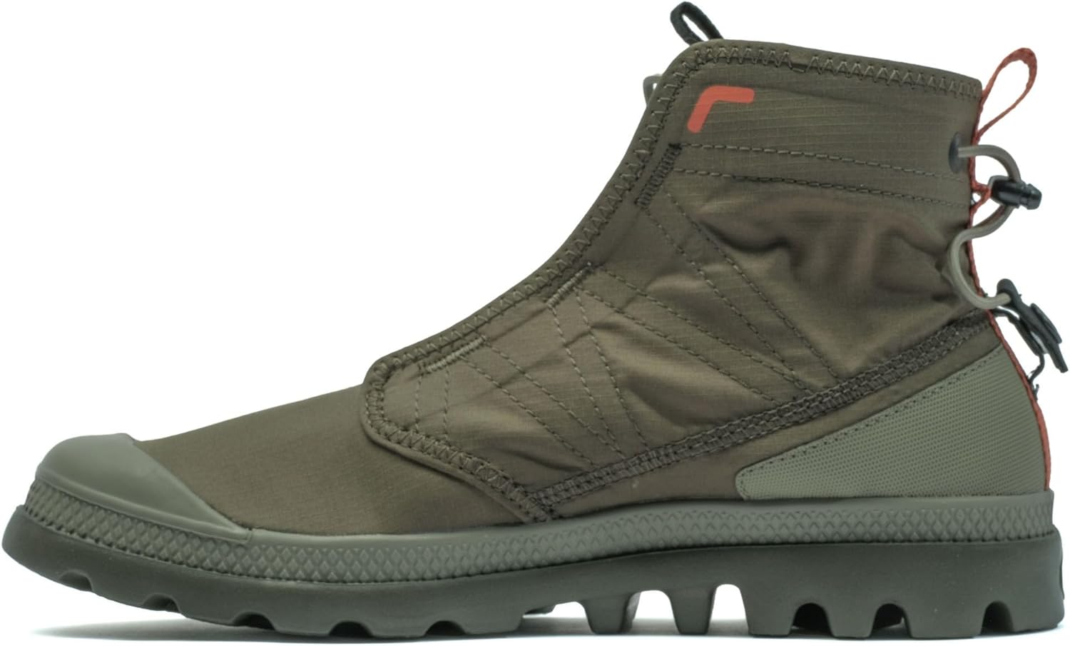 Мужские ботинки Palladium Pampa Travel Lite RS из нейлона Ripstop, зеленый — фото 4