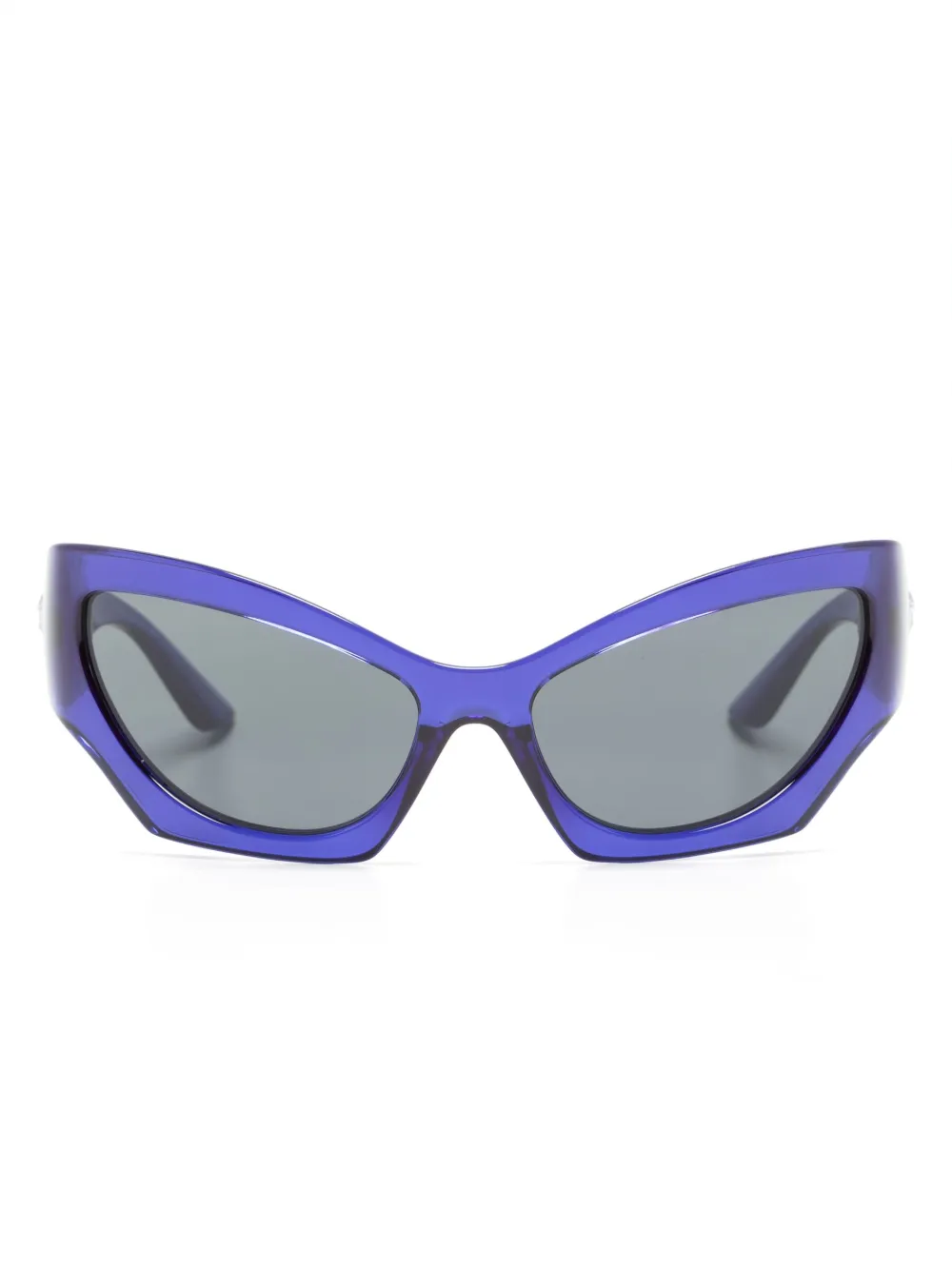 

Солнцезащитные очки в оправе 'кошачий глаз' Versace Eyewear, фиолетовый
