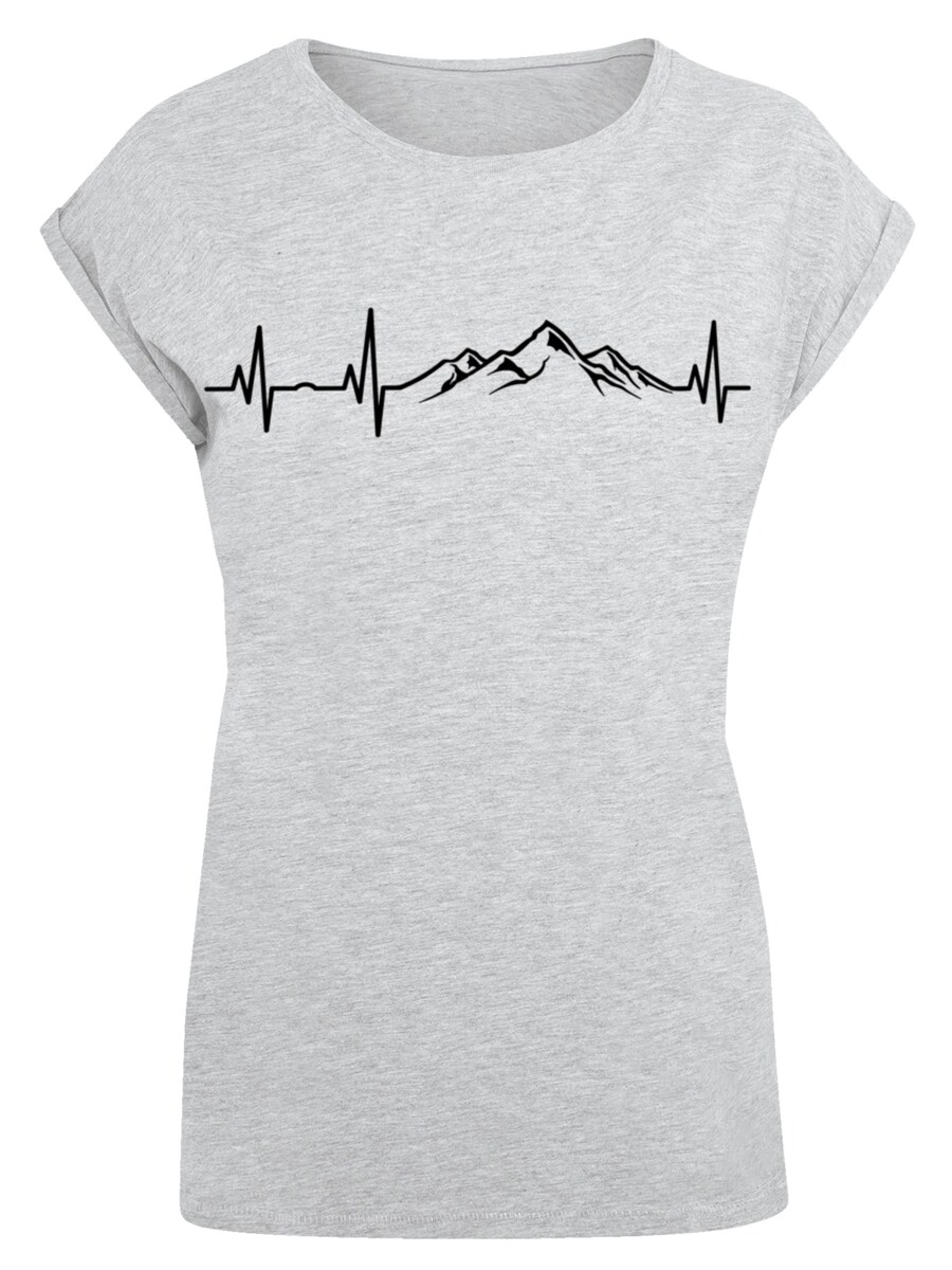 

Рубашка F4NT4STIC Mountain Heartbeat, серый