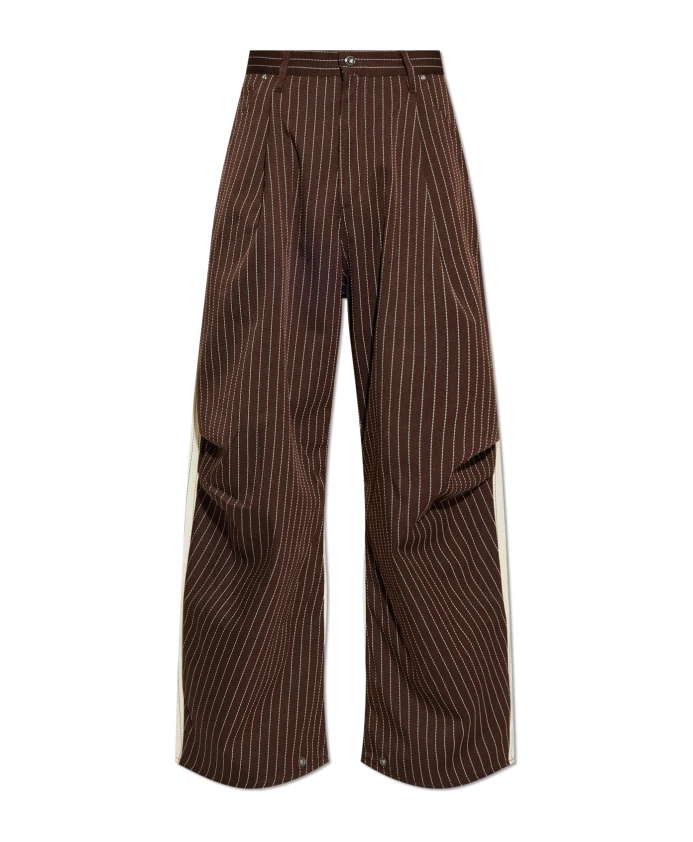 

Полосатые брюки Pdf, коричневый