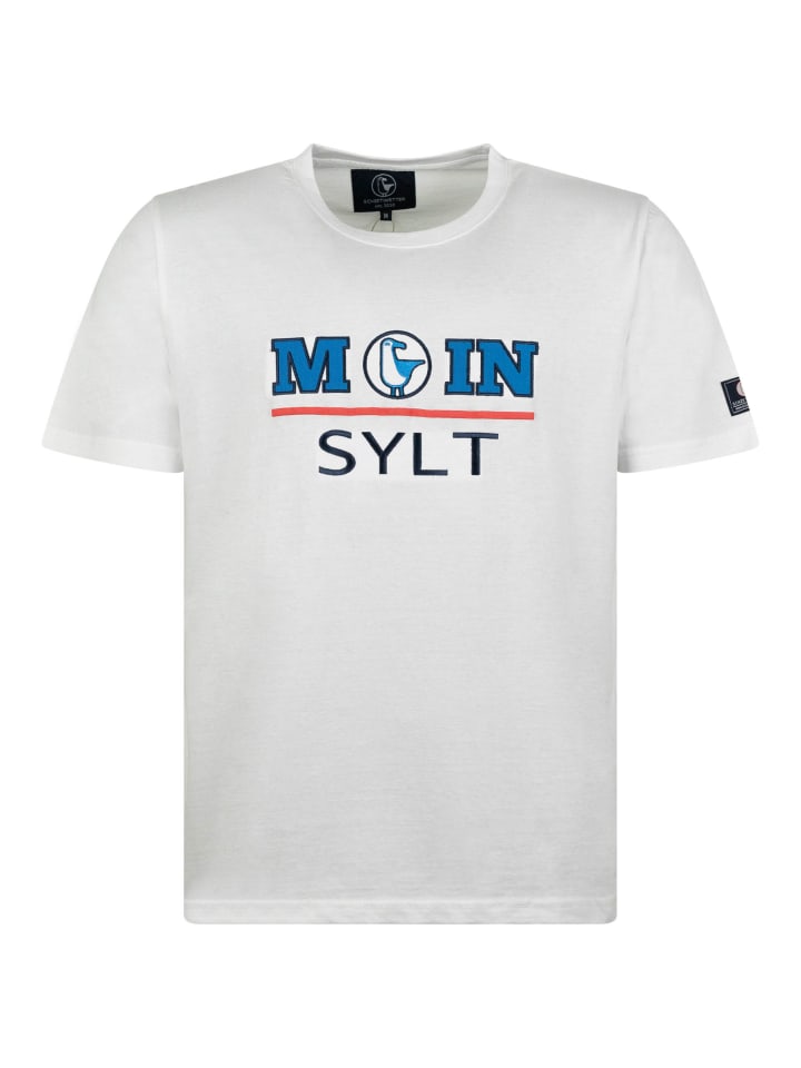 

SCHIETWETTER Футболка "Плохая погода" от Матти Мукша, белого цвета, Белый, SCHIETWETTER Футболка "Плохая погода" от Матти Мукша, белого цвета