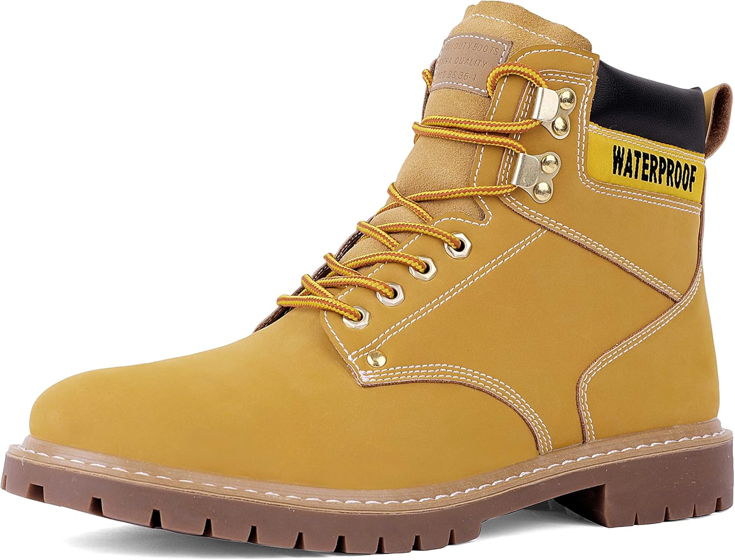 

Мужские водонепроницаемые зимние ботинки для пеших прогулок Eyushijia, Wheat