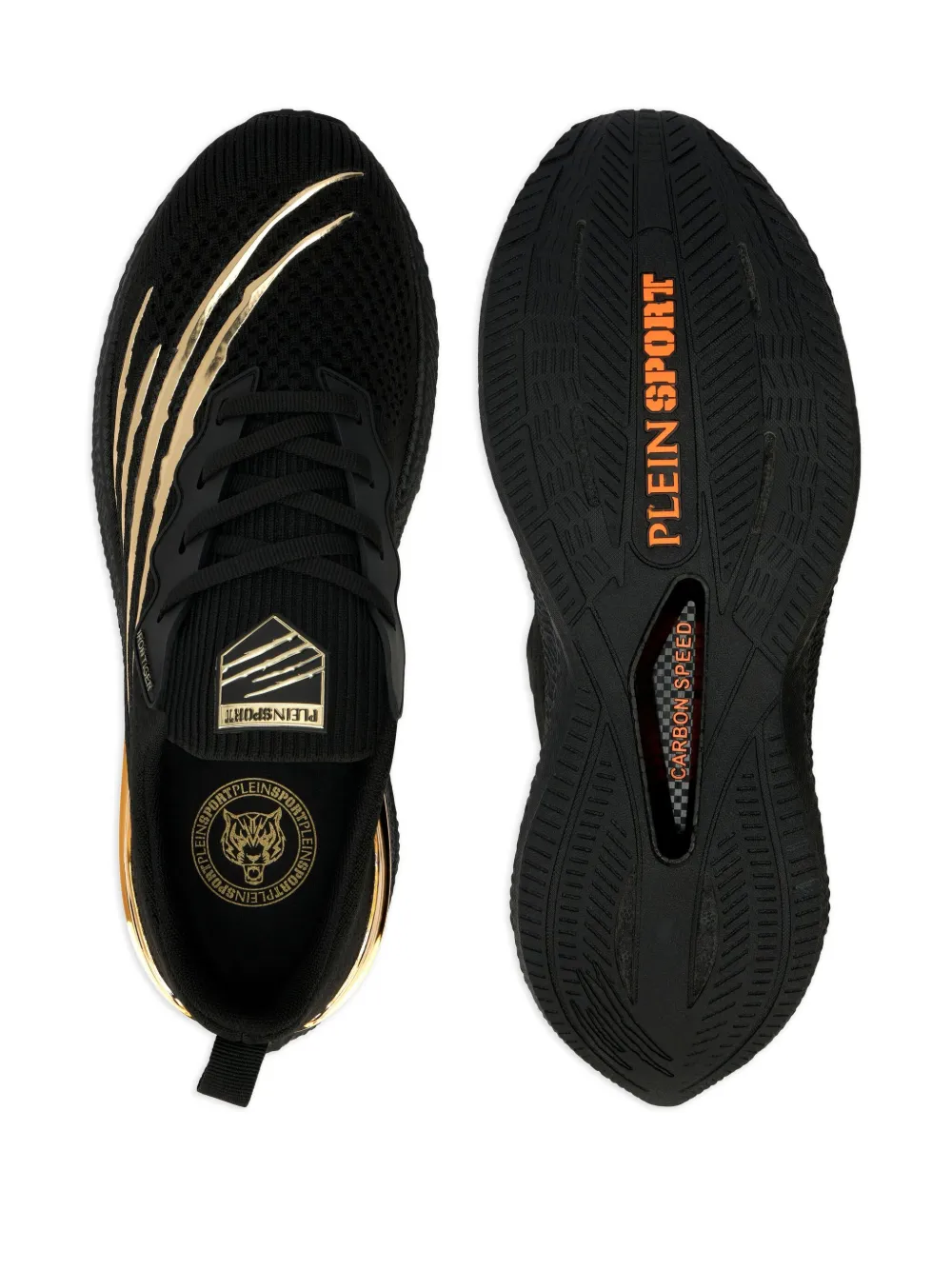 Кроссовки tiger scratch iron tiger Plein Sport, черный — фото 4