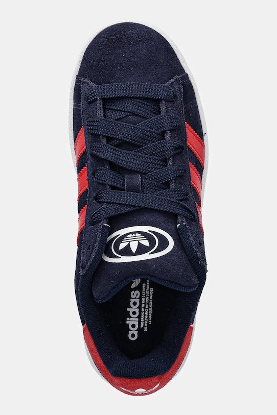 Детские замшевые кроссовки Campus 00s Adidas Originals, темно-синий — фото 4