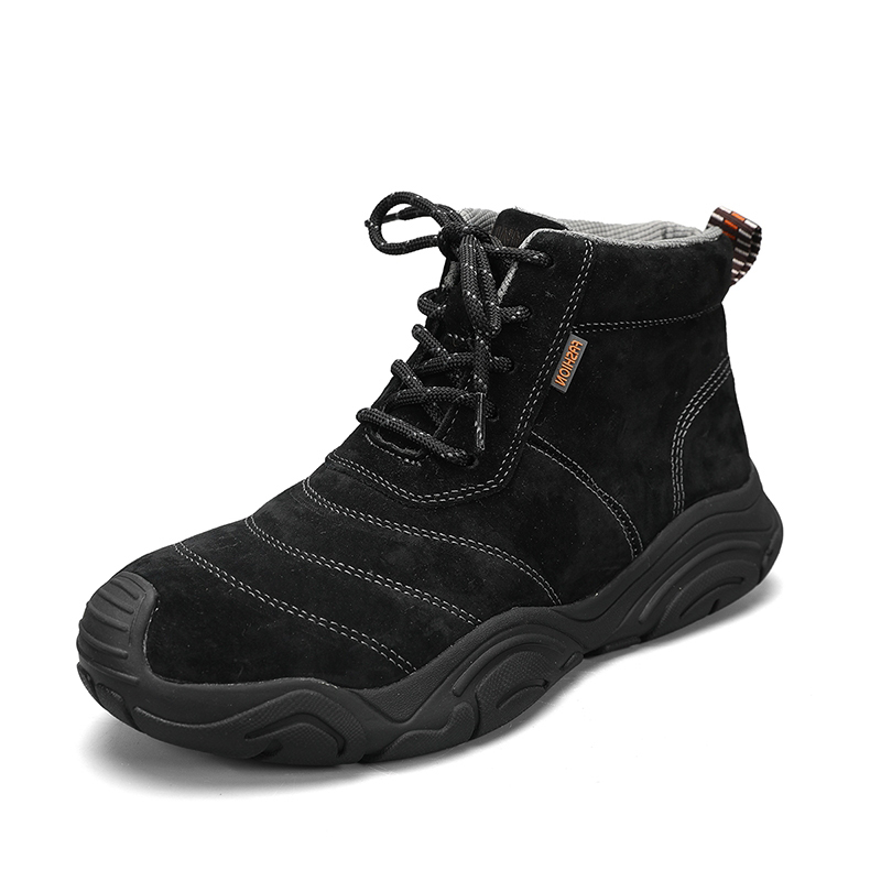 

Dunnu Чёрные мужские ботинки на щиколотку с мягкой подкладкой, цвет Black, Padded