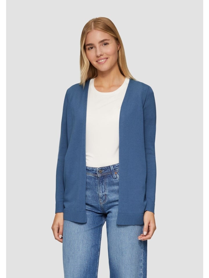 

Кардиган sOliver Strickjacke langarm, синий