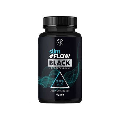 

3Flow Solutions, SlimFlow Черный – 60 капсул