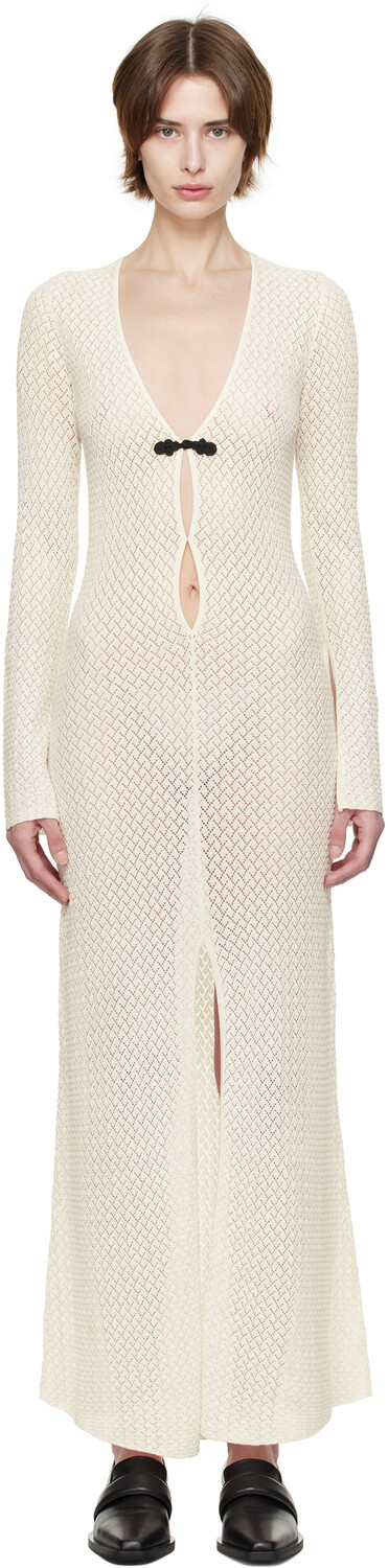 

Платье макси цвета «Танзания» от Off-White The Garment