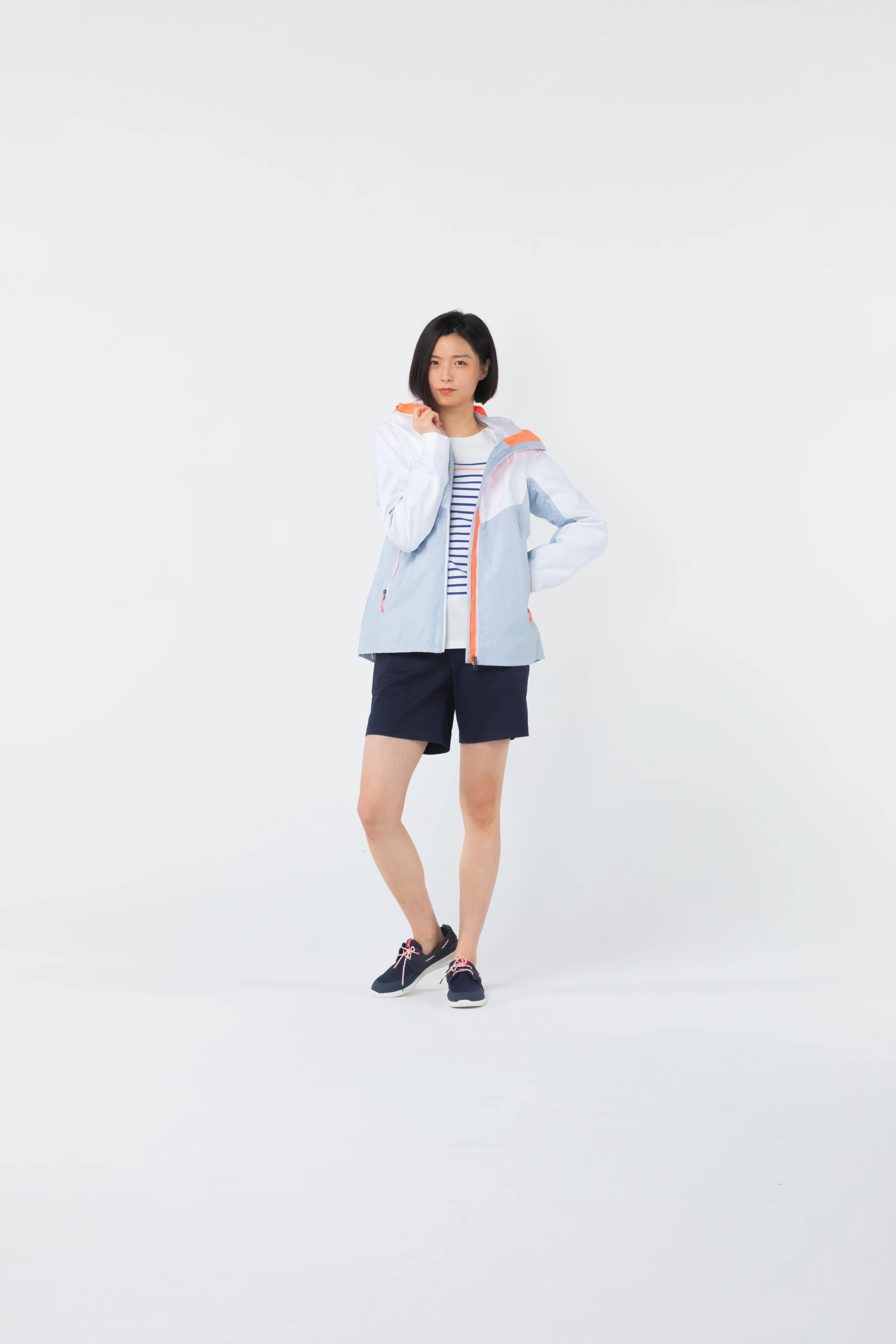 

Женская водонепроницаемая парусная куртка Tribord 100 100 - White grey