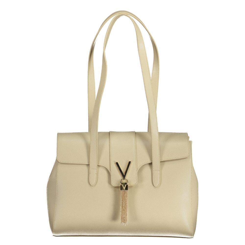 

Бежевая полиэтиленовая сумка Valentino Bags