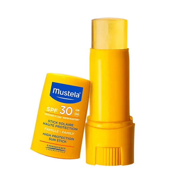 

Палочка для защиты от солнца Stick Solar Spf 30 Mustela, 9 ml