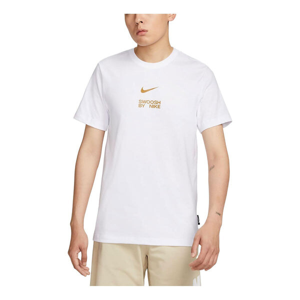 

Футболка Nike Sportswear T-Shirt 'White Gold', белый