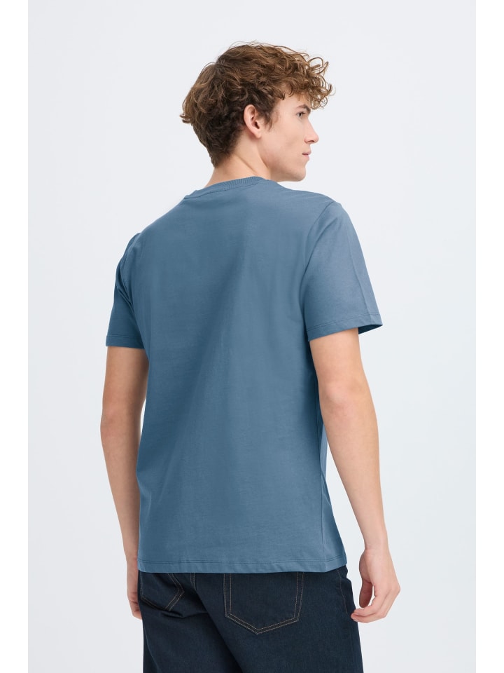 

CASUAL FRIDAY Футболка с круглым вырезом CFSundin синего цвета