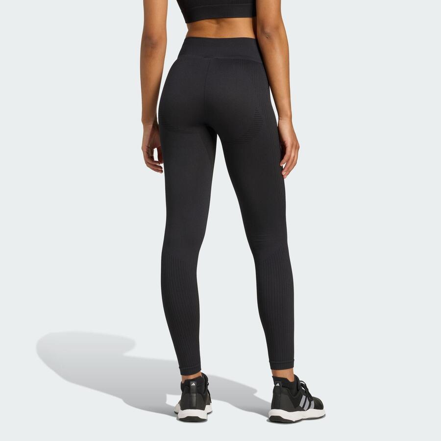 ADIDAS Леггинсы Workout Essentials полной длины из трикотажа — фото 3