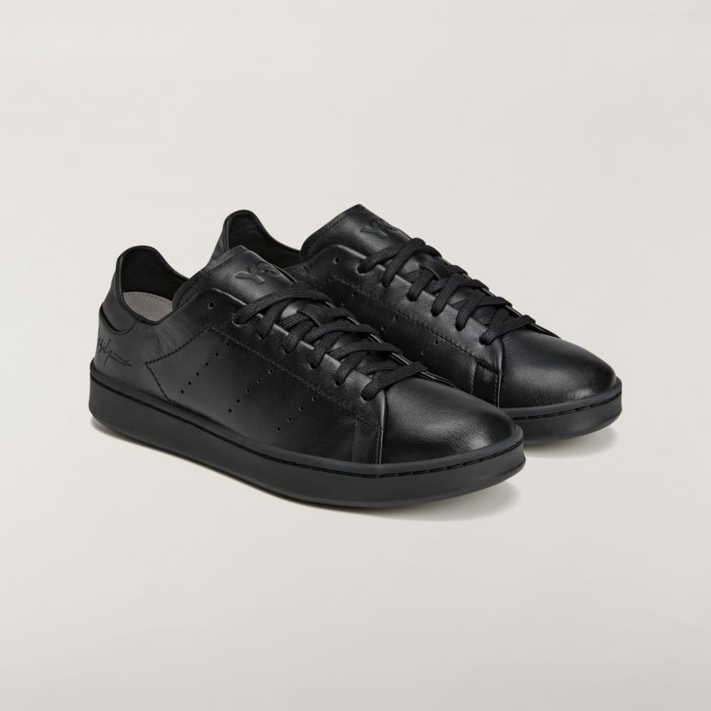 Кроссовки Adidas Y-3 Stan Smith, цвет Black/Black/Black — фото 4