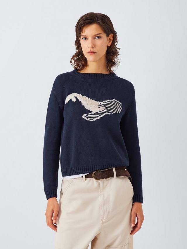 

Свитер Nespola Whale Weekend MaxMara, Navy/Beige
