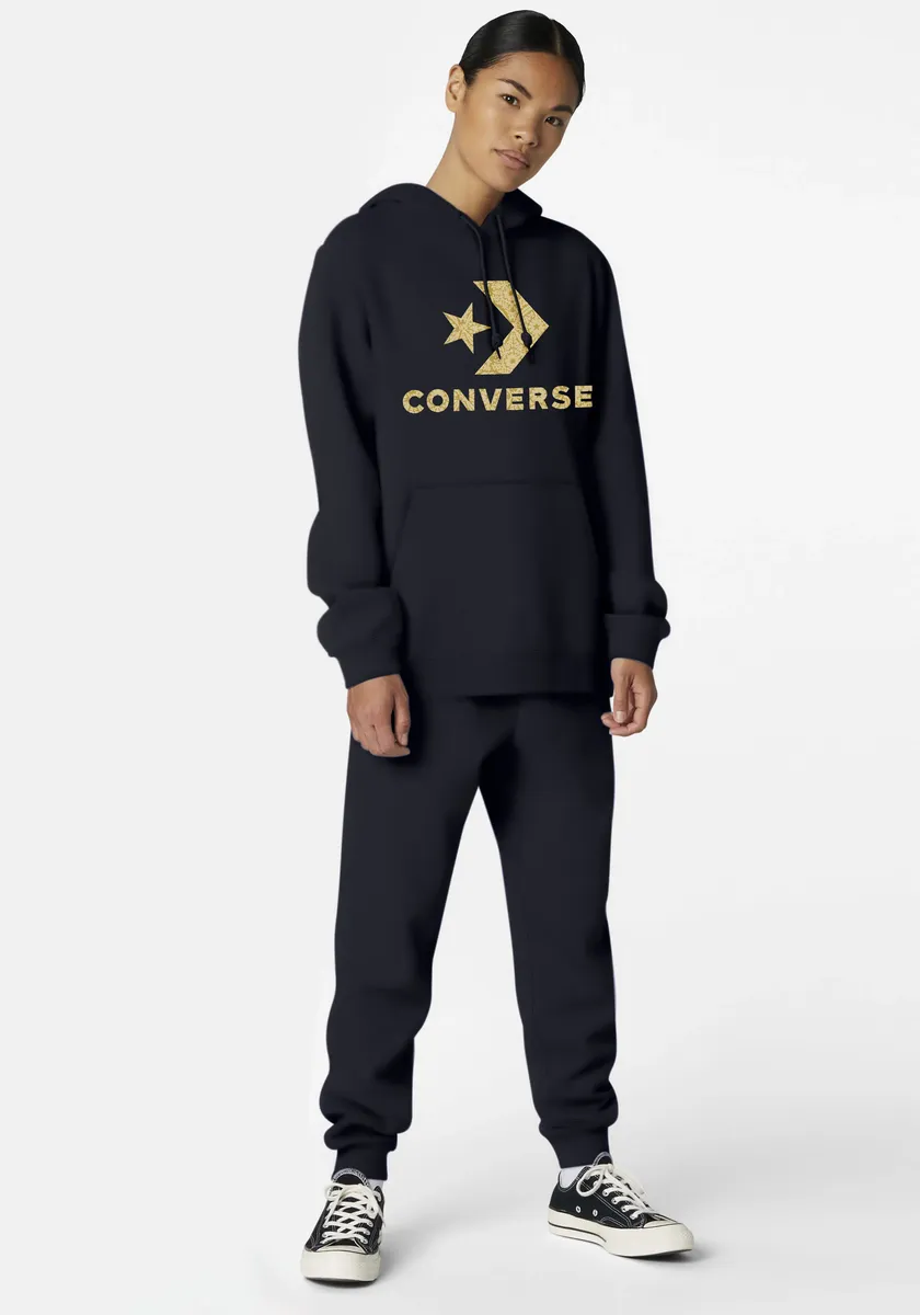 

Толстовка Converse с капюшоном "STANDARD FIT CENTER CHEST STAR CHEV", черный