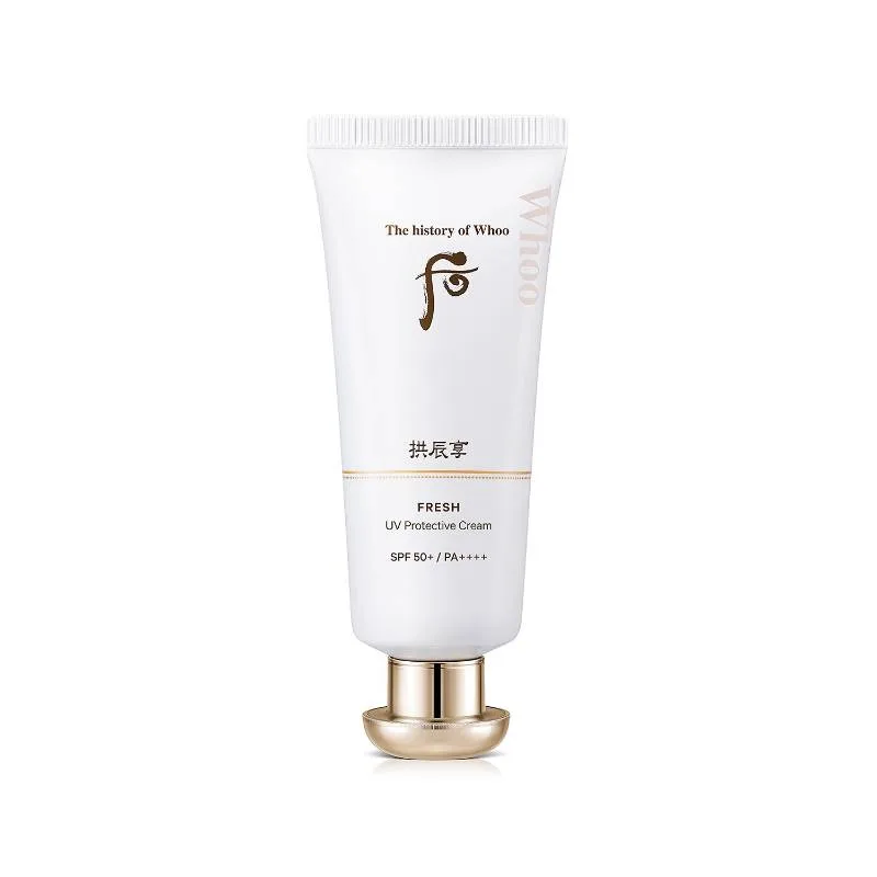 The History Of Whoo Gold Haiyun Освежающий солнцезащитный крем для чувствительной кожи UV Protection SPF50+PA++++ 60 мл