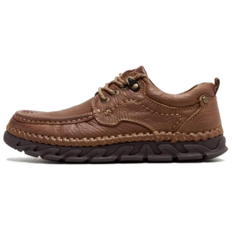 

Туфли мужские Men"s Casual Men Low-Top Camel, цвет Yellow Brown