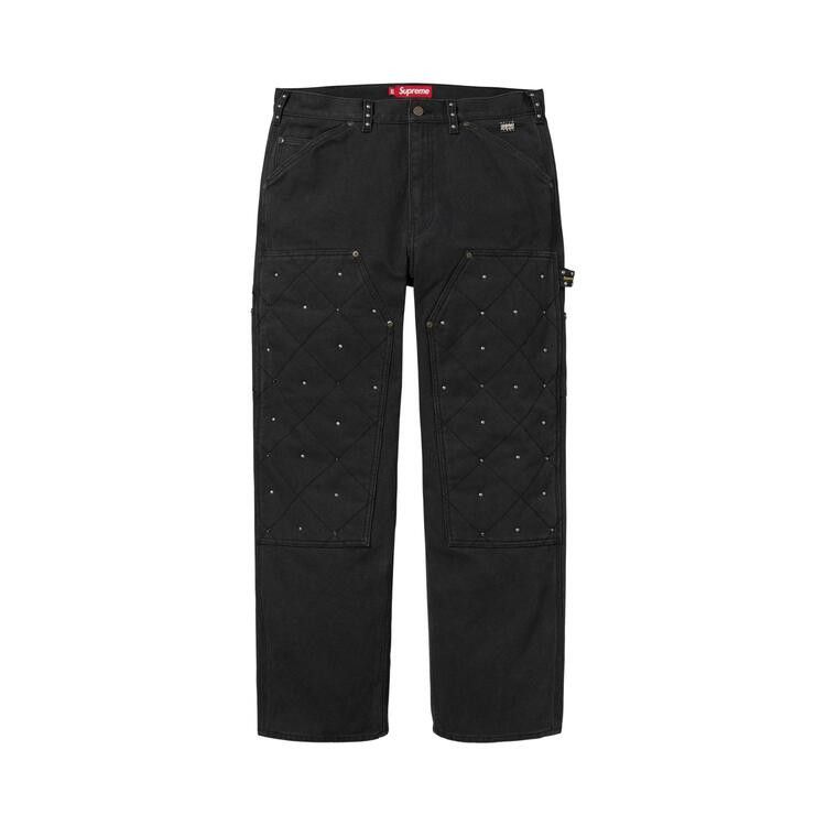 

Брюки Supreme x B.B. Simon Quilted Double Knee Painter Pant, Black