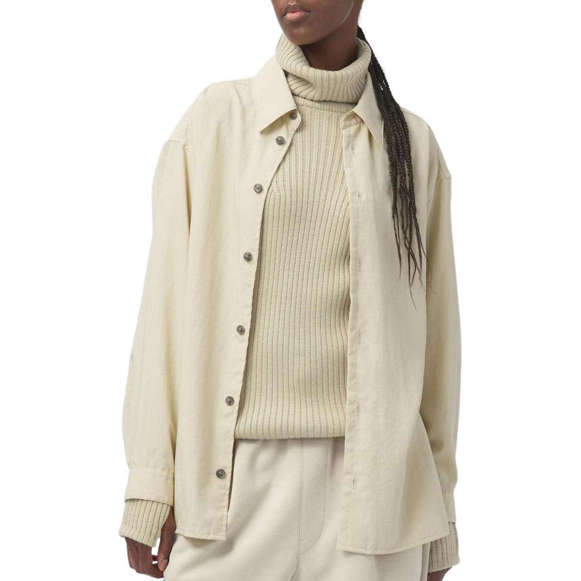 

U Collection Футболка женская бежевая UNIQLO