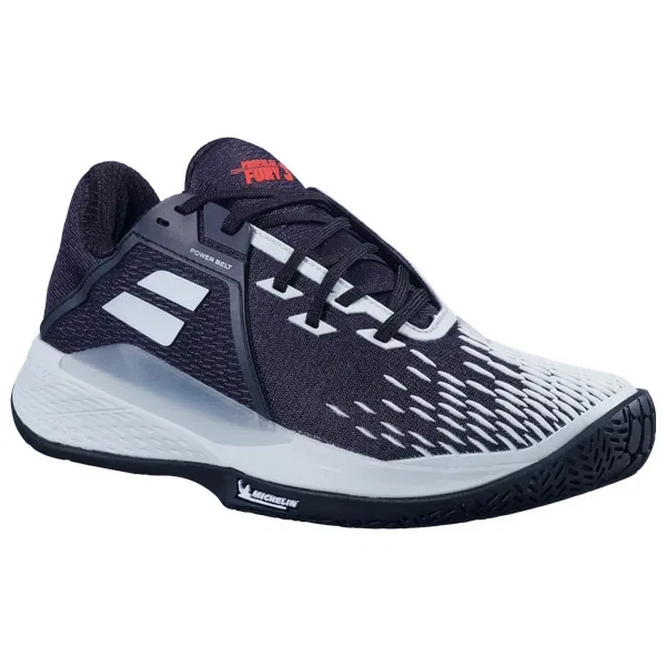 Мужские теннисные кроссовки «Propulse Fury 3» от Babolat, (2051) Black X I Blue — фото 2