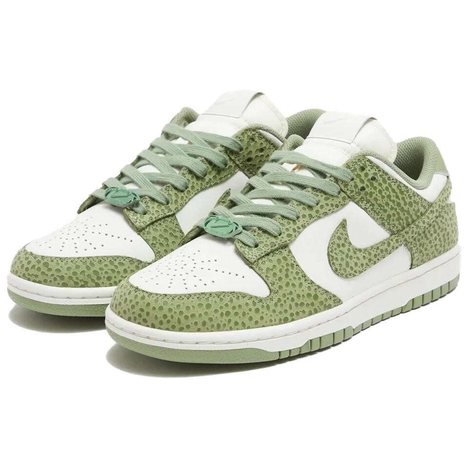 Кроссовки Nike Dunk Low Safari Oil Green Women's, зеленый — фото 3