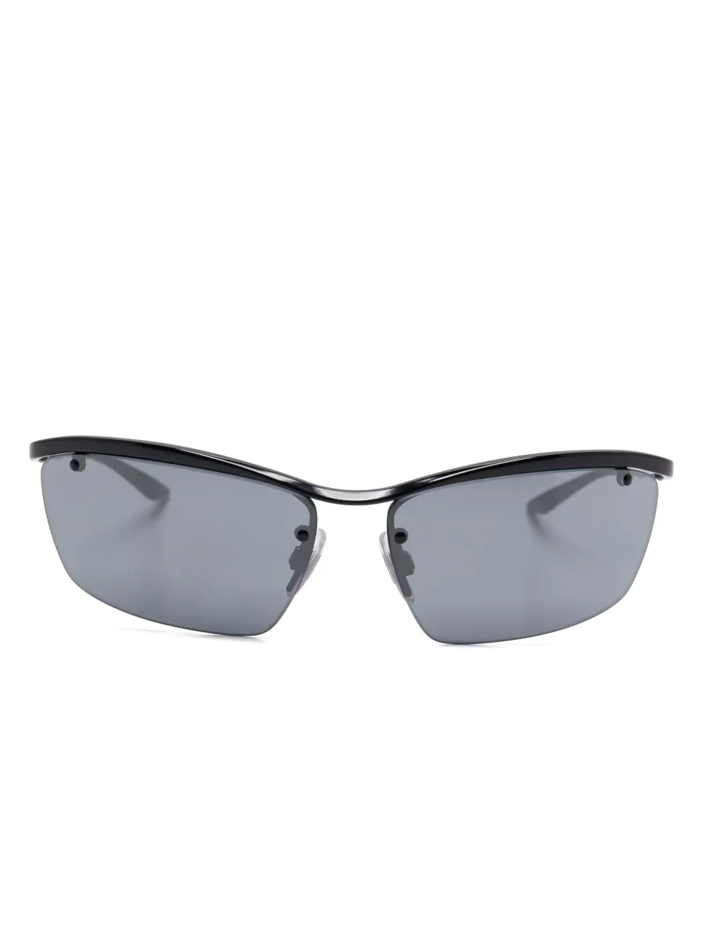 

Солнцезащитные очки-маска Dolce & Gabbana Eyewear, черный
