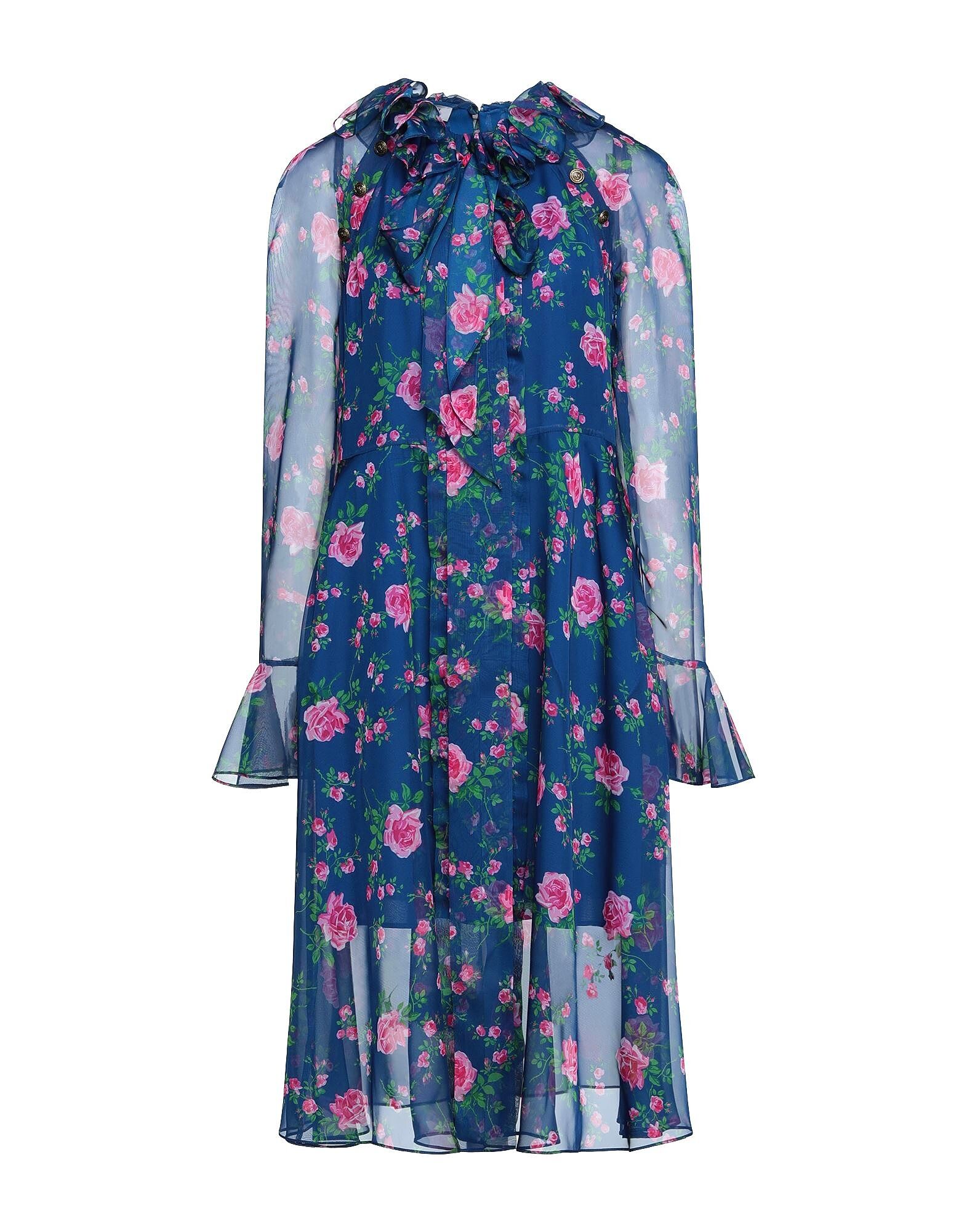 

Платье миди Philosophy Di Lorenzo Serafini, серо-синий