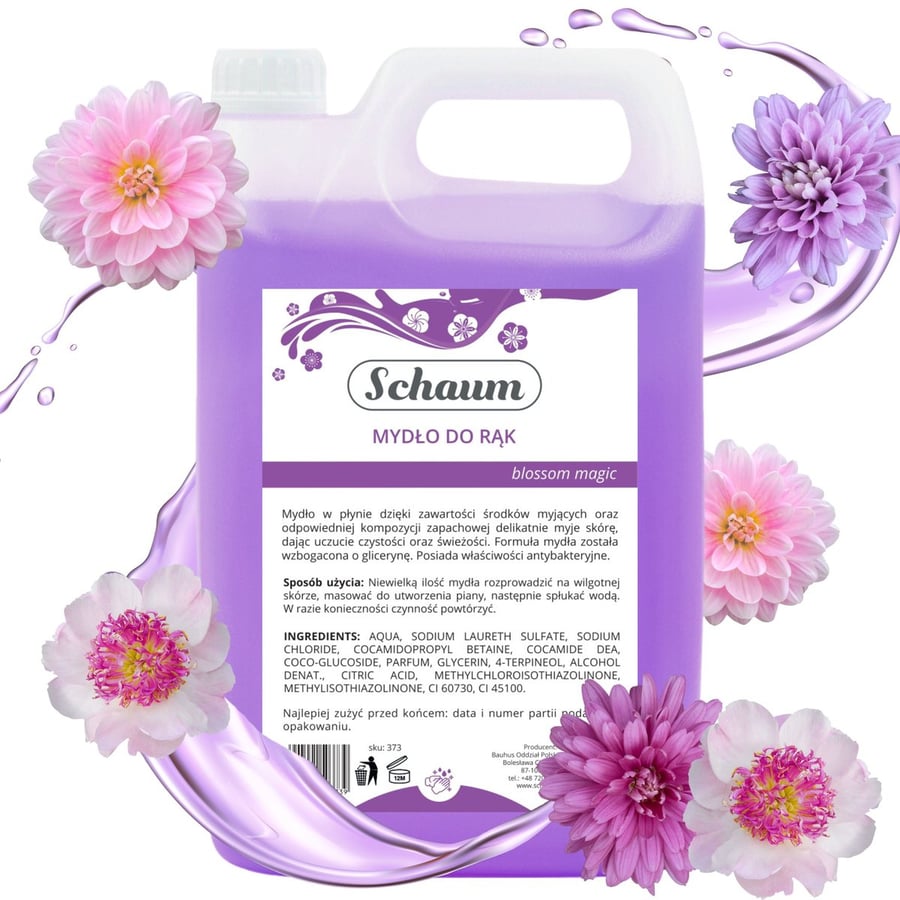

Schaum, Blossom Magic Clear Soap 5л Bauhus