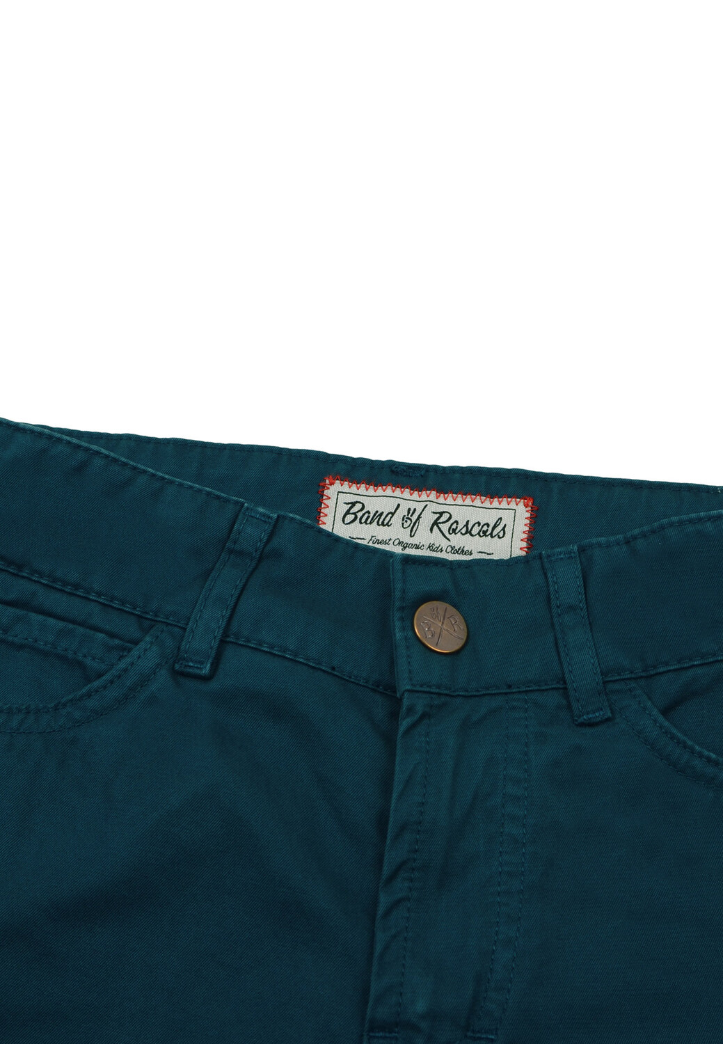 Тканевые брюки Band of Rascals 5 Pocket, бензиновый — фото 4