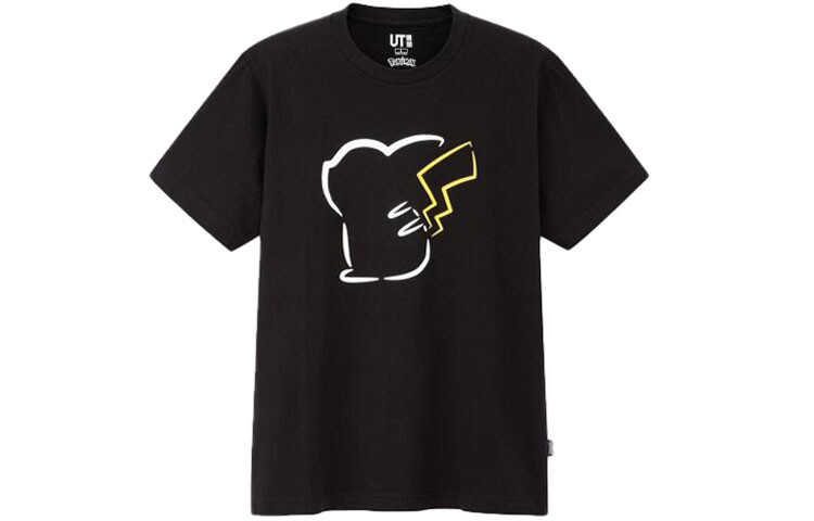 

UNIQLO Футболка унисекс, цвет Black