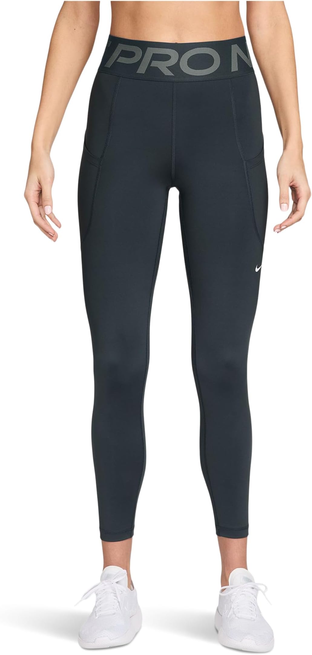 

Женские леггинсы Pro Sculpt Dri-FIT с высокой талией 7/8 и карманами Nike, Seaweed/White