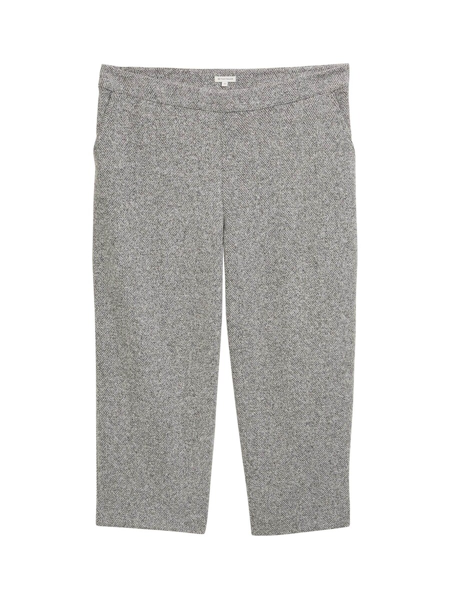 

Брюки свободного кроя Tom Tailor Women +, серый