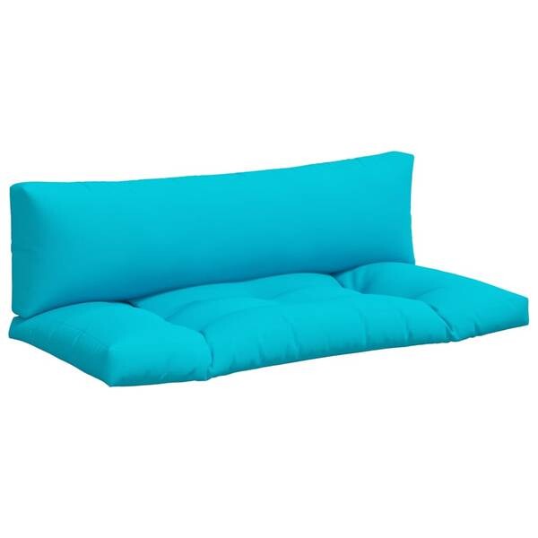 

Подушка на сиденье vidaXL 3005779-2 (2 шт), 58x10x110 см, бирюзовый