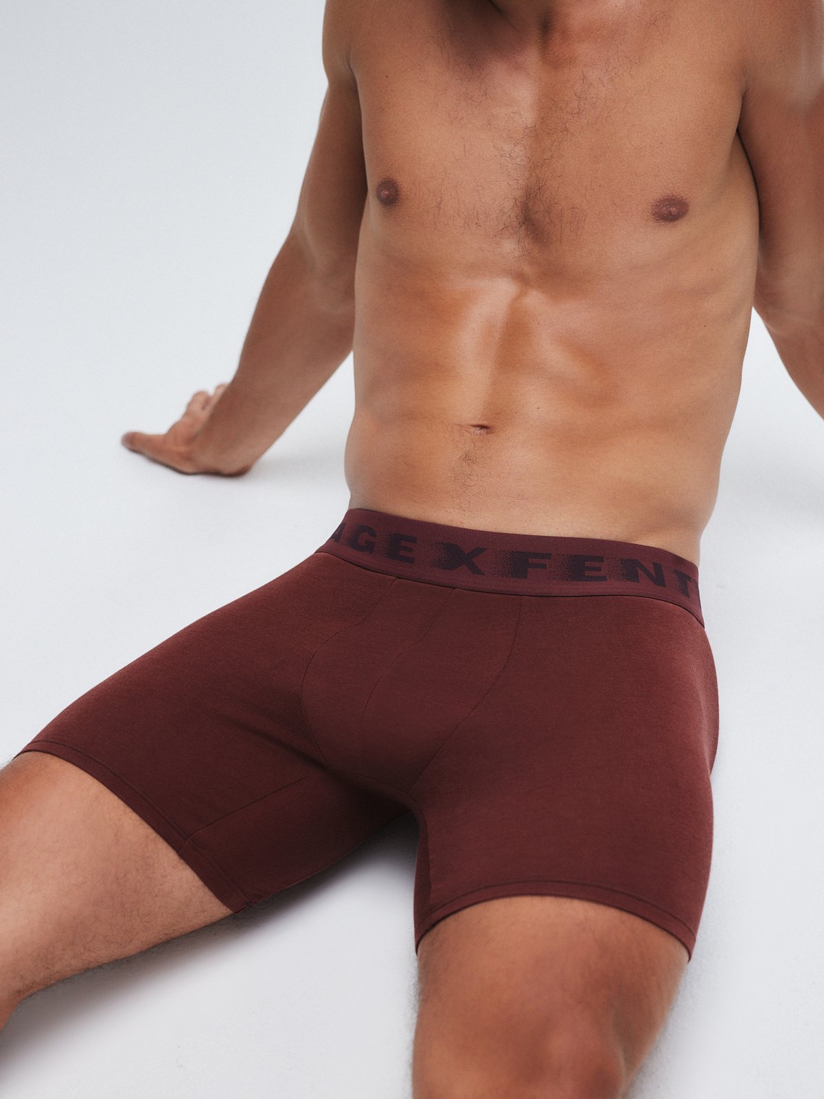 

Трусы боксеры Savage X Fenty Bed of Dreams, цвет Rum Wine Brown