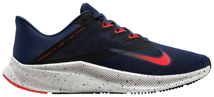 

Кроссовки Nike Quest 3 'Midnight Navy Speckled', синий
