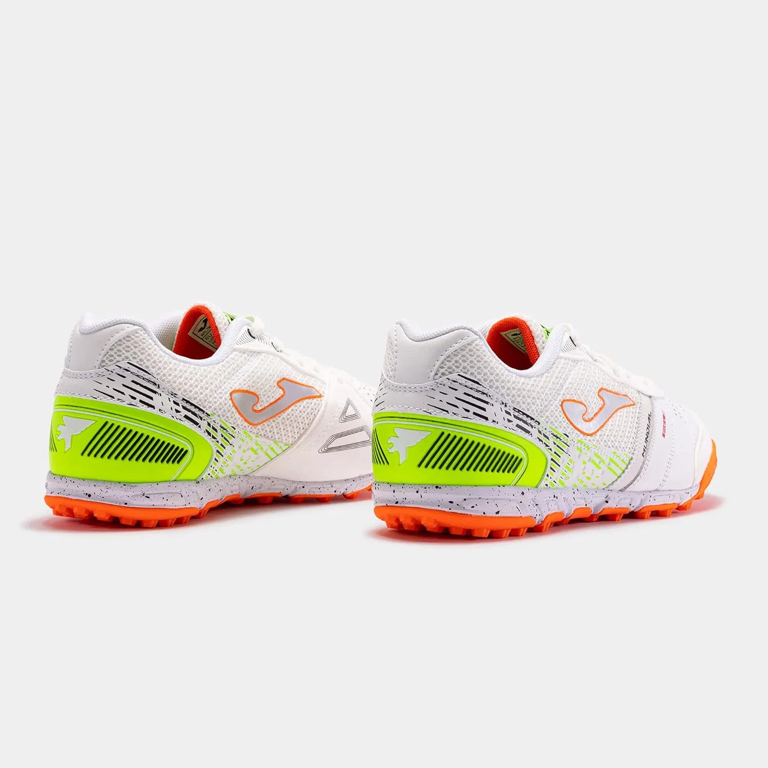 Кроссовки Joma Men's Turf Football, White Orange — фото 3