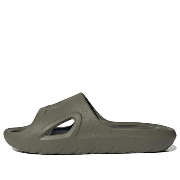 

Тапочки adicane slide 'olive strata' Adidas, зеленый