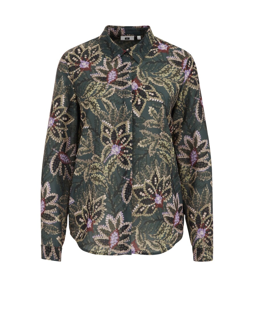 

Блузка WE Fashion, хаки