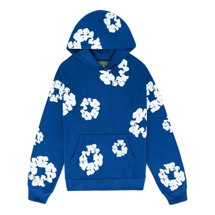 

Худи Denim Tears Cotton Wreath Hoodie 'Blue White', синий