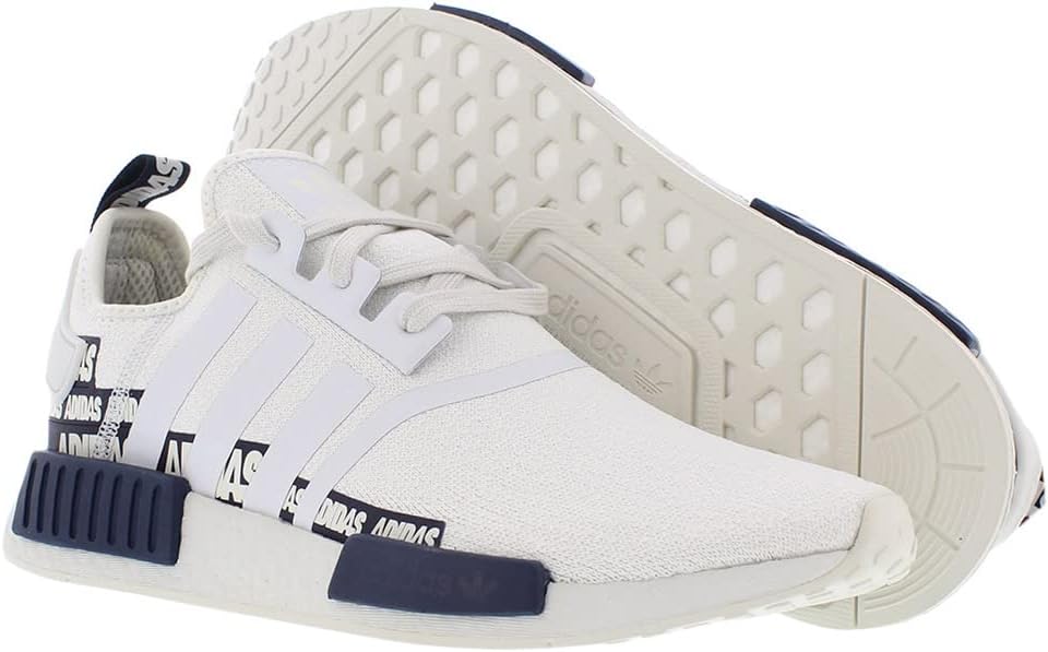 Мужские кроссовки adidas Originals NMDR1 Legacy, белый/синий — фото 4