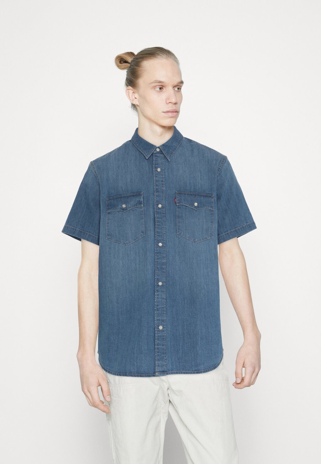 

Рубашка Relaxed Fit Western Levi's, цвет tombstone