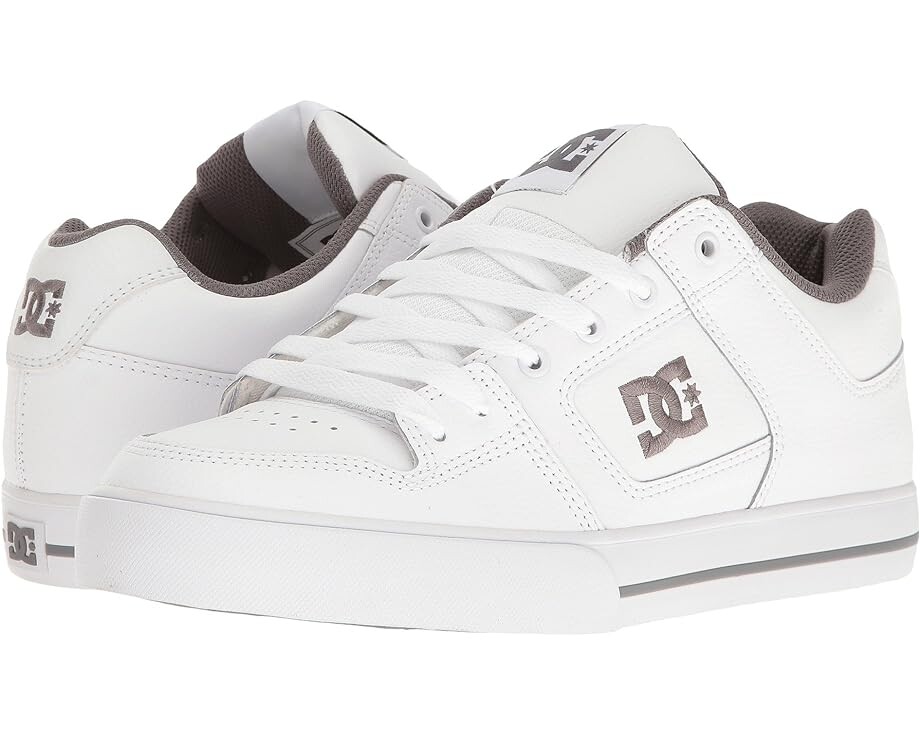 

Кроссовки DC Pure, цвет White/Battleship/White
